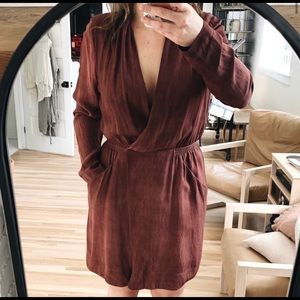 Wilfred washed silk dress